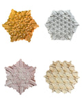 Set - 4 Crease Patterns on 48 and 64 Division Grid